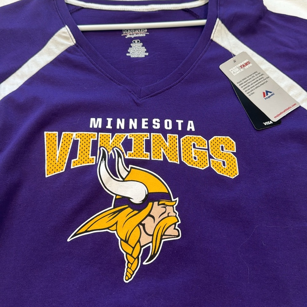 NEW Womens M Minnesota Vikings - Picture 4 of 5